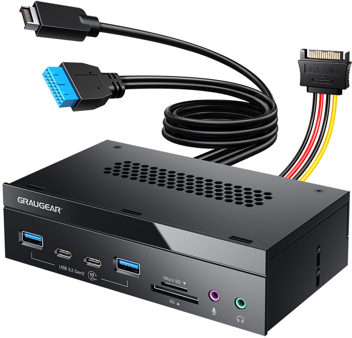 GRAUGEAR G-MP03CR-AU interface hub 10000 Mbit/s