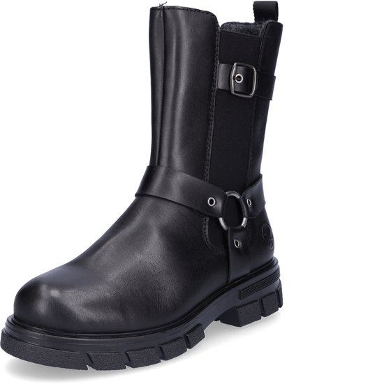 Rieker dames laars zwart bol