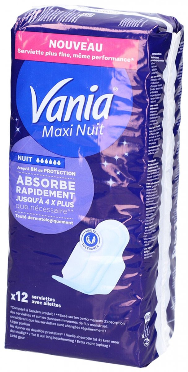 Vania Maxi Night 12 Handdoeken