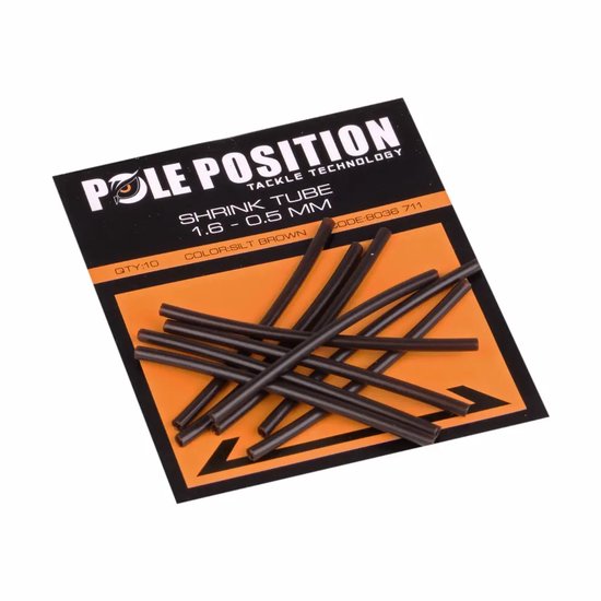 PolePosition Shrinktube 1.6mm Silty Brown van PolePosition — afbeelding 4