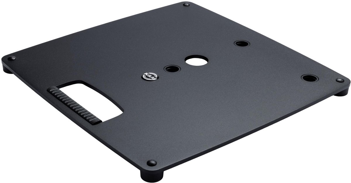 König & Meyer 26707 Base plate S (3 x M20) - Luispreker standaard