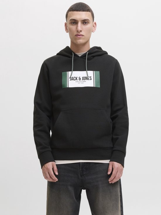 Pull Jack & Jones Jjhayato Sweat à capuche Bts 12278614 Noir Homme Taille - XL