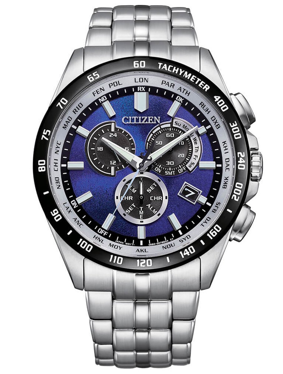 Citizen CB5874-81L Horloge - Staal - Zilverkleurig - Ø 43 mm