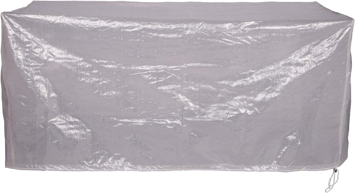Beschermhoes voor tuinmeubelen - Transparant afdekzeil - 240x136x88cm