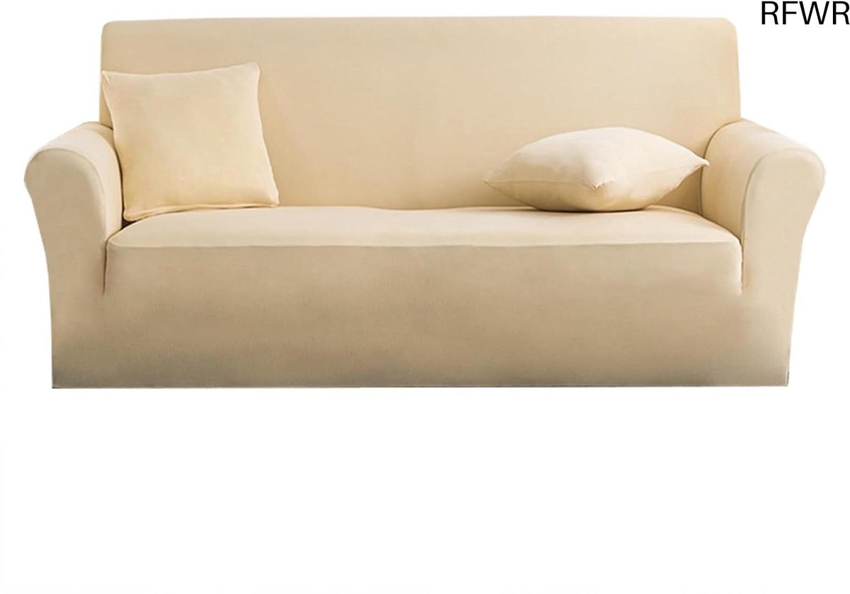 RFWR® Hoge Stretch Bankhoezen voor 1/2/3/4-zitsbanken – Wasbare Antislip Overtrekken in Diverse Kleuren – Ideaal voor Huisdieren