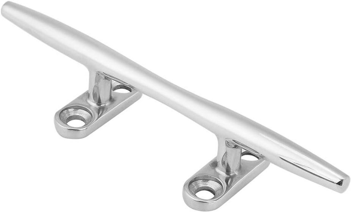 Allecto Plus - Zilveren Lage Platte Schoenplaat 316 Roestvrij Staal - Marine Hardware voor Boten en Jachten