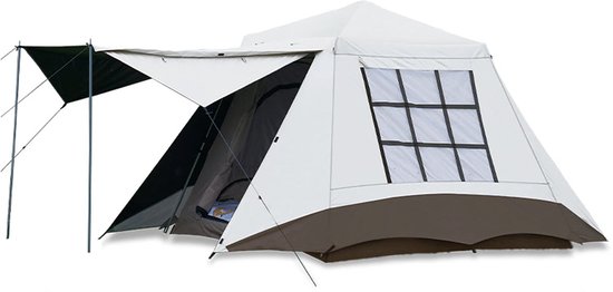 Kampeertent met 3 slaapkamers voor 6 personen Arpenaz 6.3 Fresh & Black