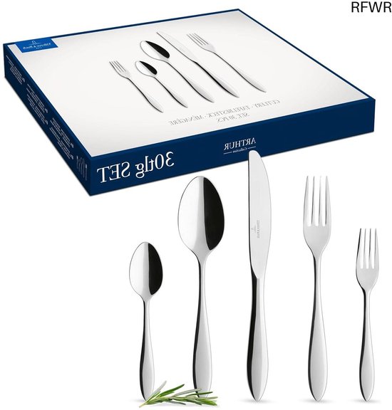 Villeroy & Boch Ménagère Arthur 30 pièces inox brossé au meilleur prix