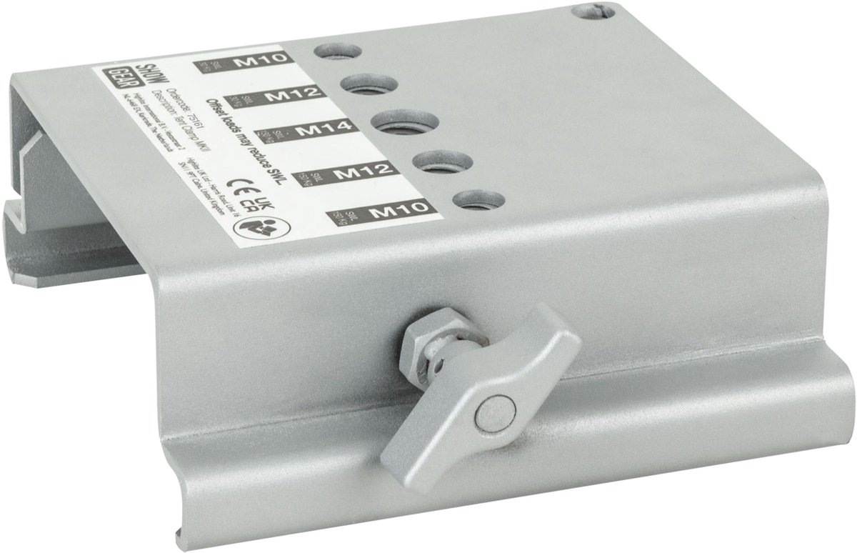 Showgear Tent Clamp 100 kg, Metall, Silber - Clamp