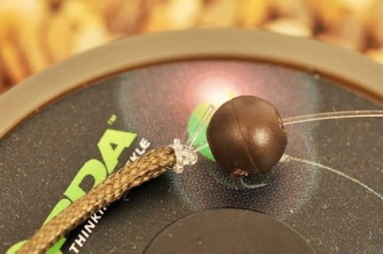 Korda - Rubber Bead - Gravel - 5mm - Gravel van Korda — afbeelding 3