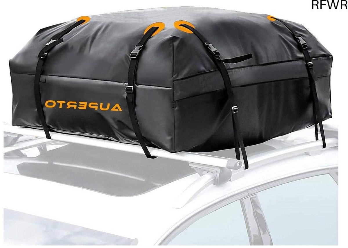 RFWR® Opvouwbare auto dakkoffer - 425 liter waterdichte bagagebox voor reis en transport
