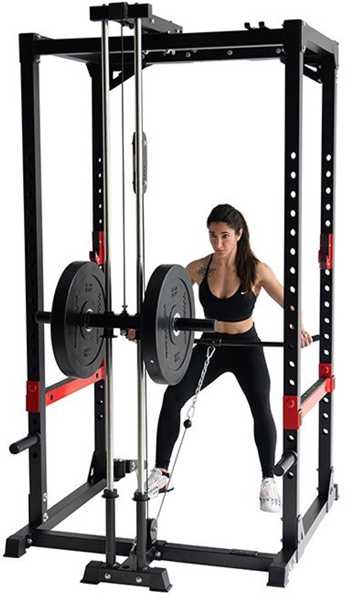 Titanium Strength Evolution Heavy Duty Power Rack | Power Cage | High & Low Pulley thumbnail 4