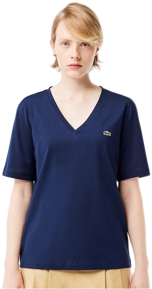 T-Shirt Lacoste Women TF7300 Blauw