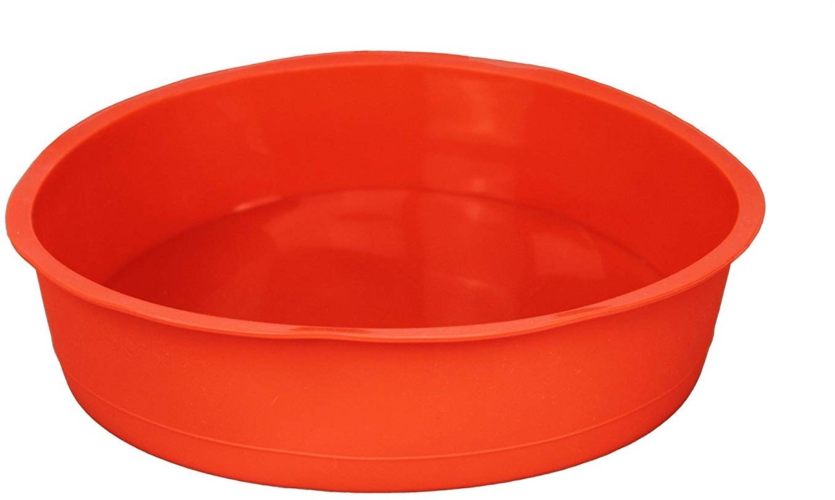Ibenzoa® Ronde siliconen bakvorm van 24 cm voor perfecte cakes en broden