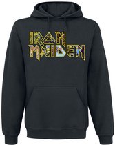 Iron Maiden Eddies Logo Heren Trui met capuchon - zwart - XL