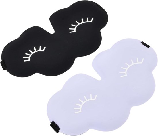 Premium Ultrahuman slaapmasker voor vrouwen en mannen – comfortabel verduisterend oogmasker voor de slaap, zacht 3D slaapmasker met reiszakje