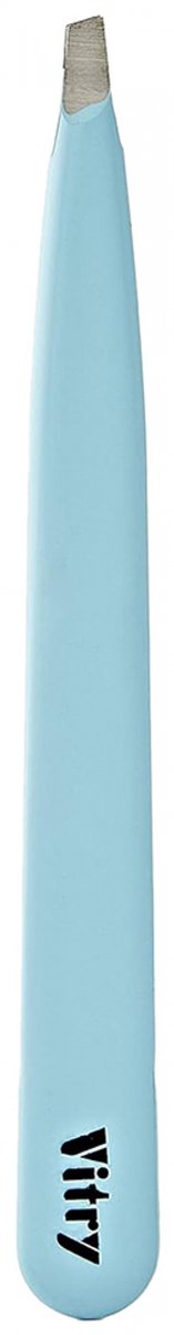 Vitry Professioneel Pincet Roestvrij Staal Bias Bek Kleur 9 cm (Kleur : Blauw)