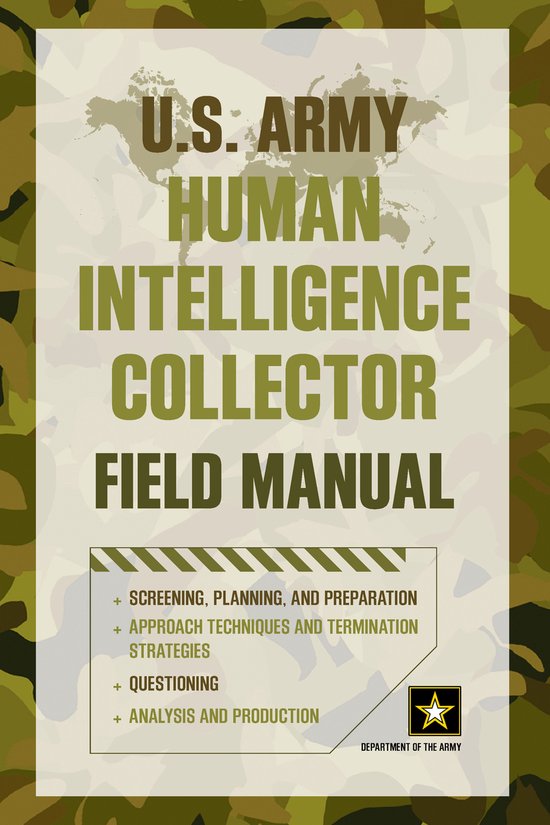 U.S. Army Human Intelligence Collector Field Manual - cover