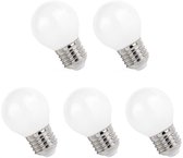 Ampoule LED Spectrum E27 1W 230V - 90 Lumen - Blanc chaud 2700K - Lumière chaleureuse - Économe en énergie - 5 pièces