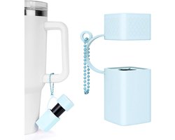 Allecto Plus - Waterfles sleutelhangerhouder voor YETI Rambler en Hydro Flask - Lippenbalsem opberghoes - Handig accessoire voor onderweg met lippenstift design