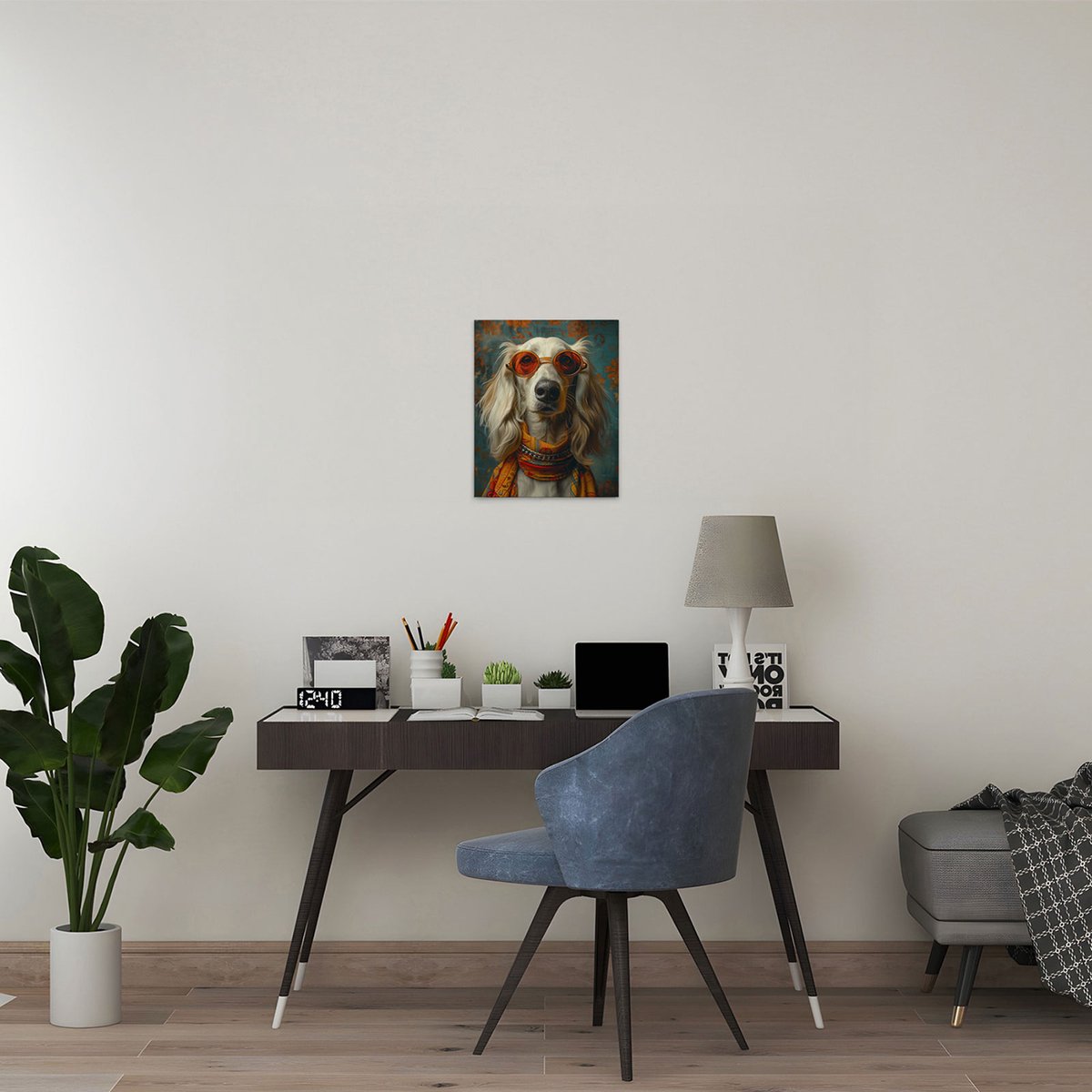 Canvas Hippie Dog | DD133355