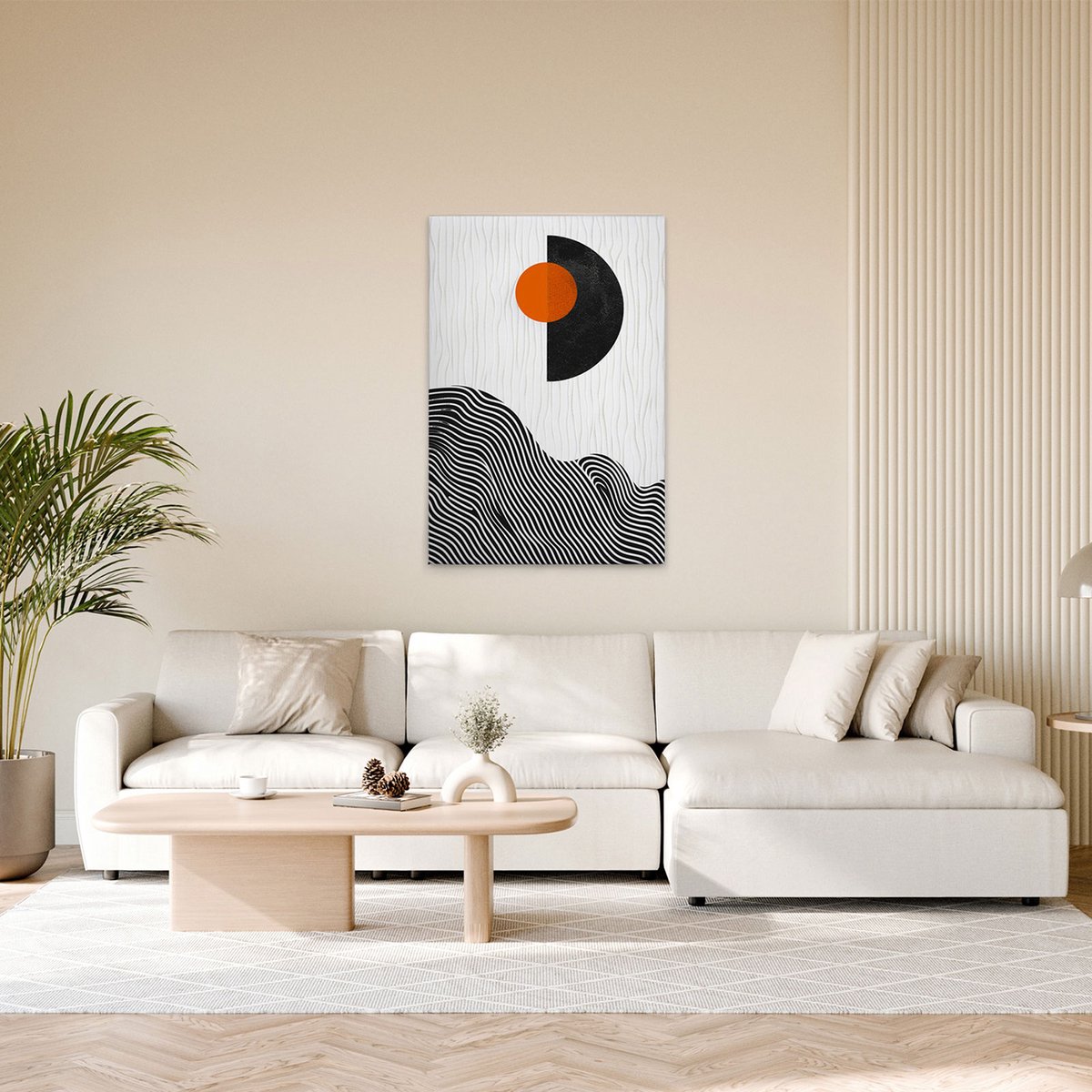 Canvas Orange Sun | DD132915