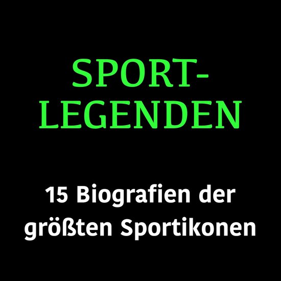 Sportlegenden - cover