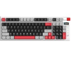 Monka Storm KG991W – Professioneel Draadloos Mechanisch RGB Toetsenbord (Hot-Swappable, 97 Keys, US Layout)
