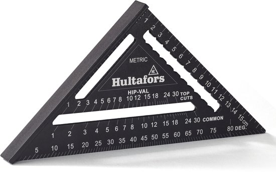 Hultafors MRS Chevron Carré Métrique - 18cm