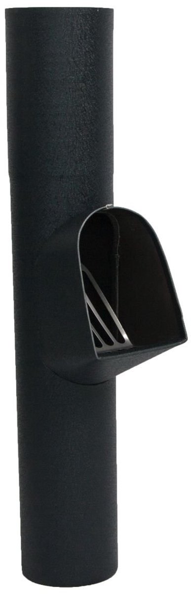 Vestis Antraciet Bladvanger met RVS Rooster | 3D RAL 7016 | ø80 mm