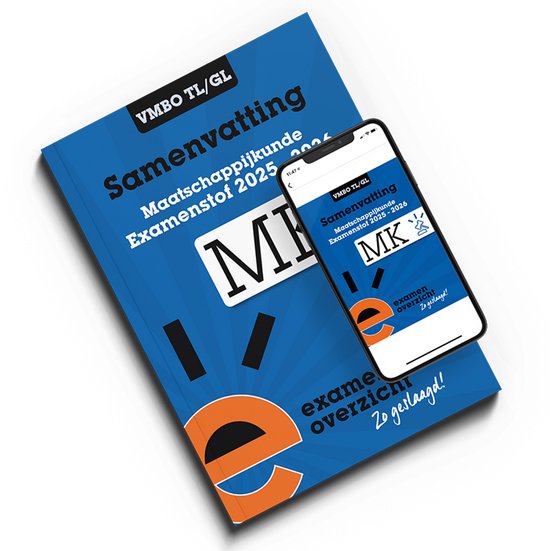 ExamenOverzicht - Samenvatting Maatschappijkunde VMBO TL/GL - cover