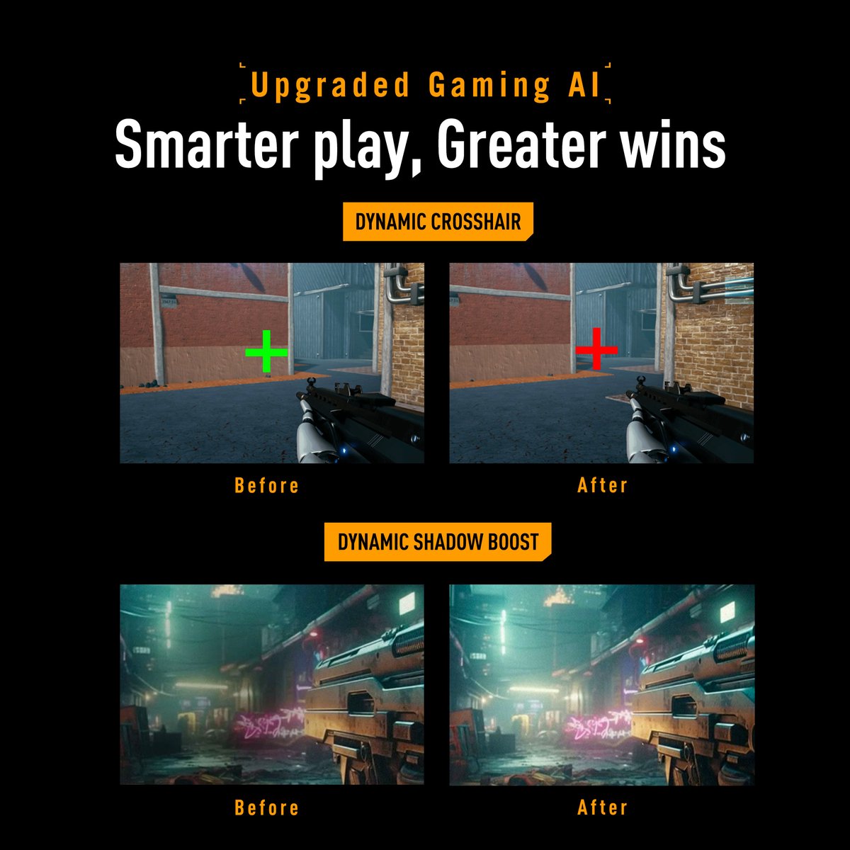 ASUS TUF Gaming VG27AQL5A - QHD Gaming Monitor - 210 Hz - afbeelding 3