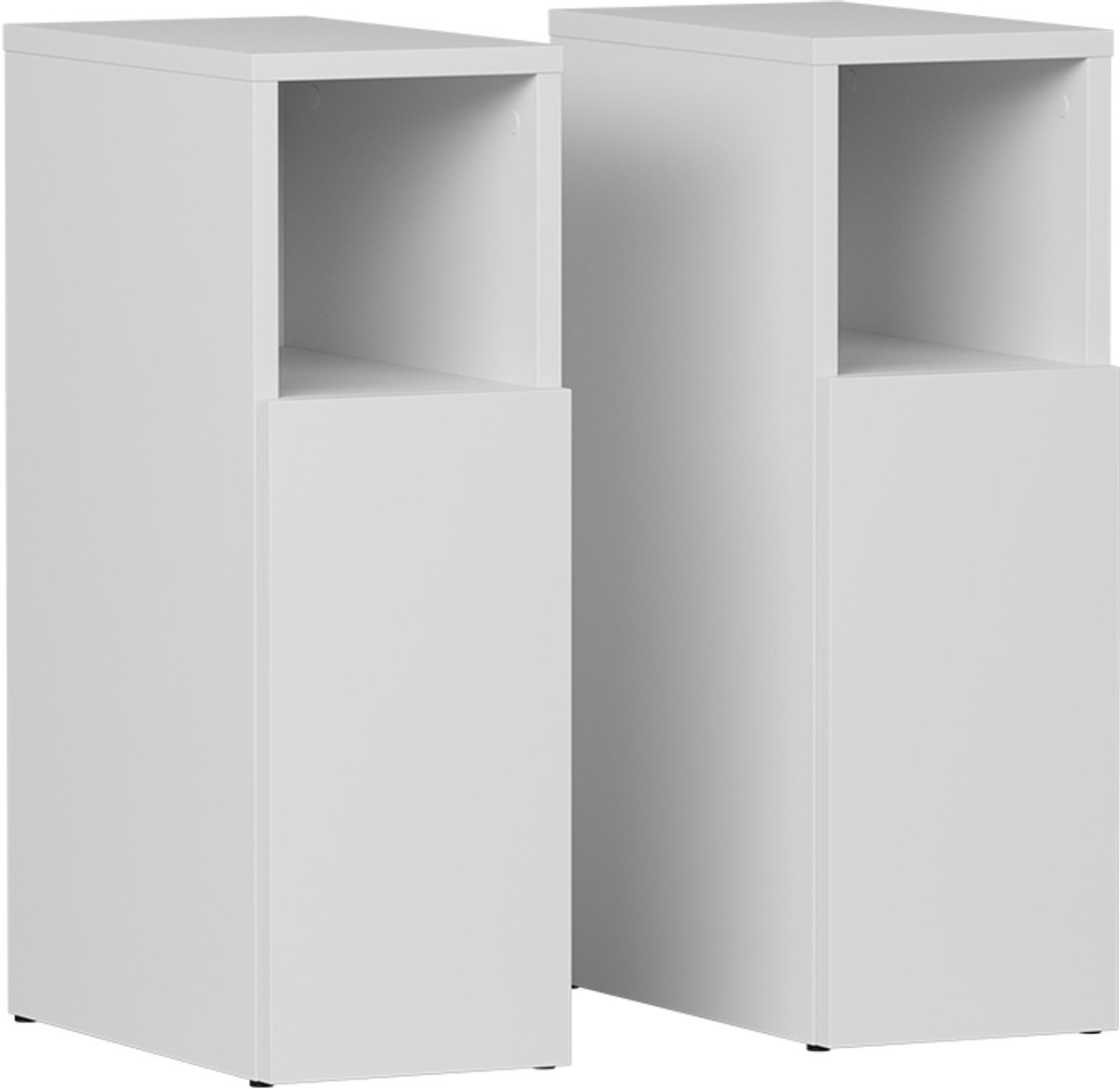 Vicco Enton Nachtkastje – Set van 2 Wit