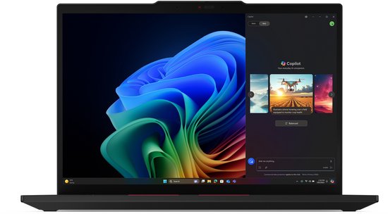 Lenovo ThinkPad T14 Gen 6 (AMD) Copilot+ PC AMD Ryzen AI 5 PRO 340 Laptop 35,6 cm (14") WUXGA 16 GB DDR5-SDRAM 512 GB SSD Wi-Fi 7 (802.11be) Windows 11 Pro Engels Zwart - Lenovo - Hoofdafbeelding