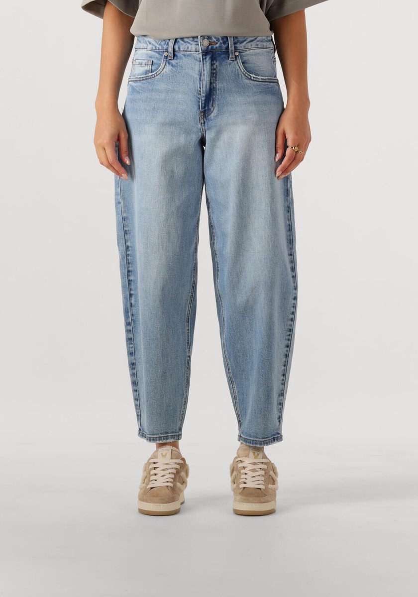 My Essential Wardrobe Baloomw 144 High Barrel Jeans Dames - Broek - Blauw - Maat 25