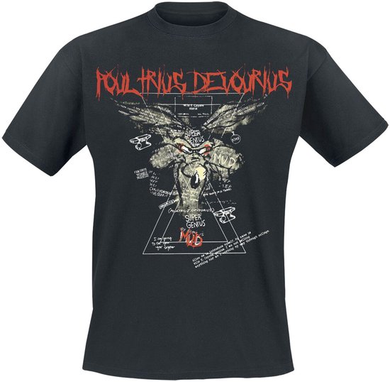 T-shirt homme Looney Tunes Coyote - noir - L