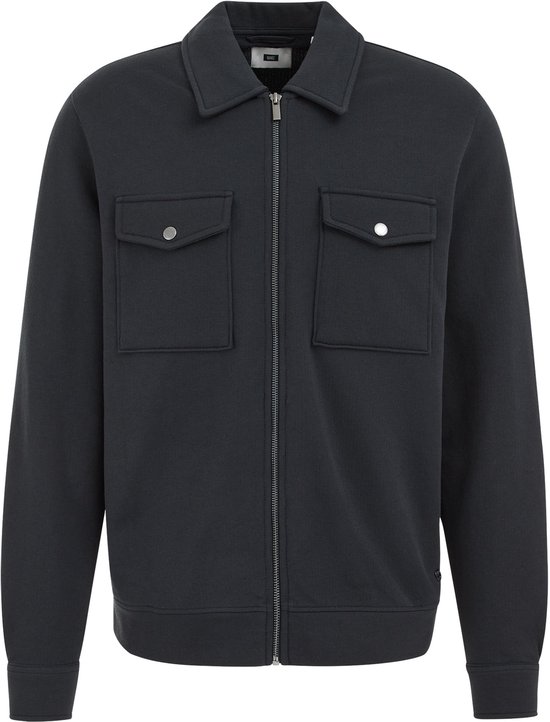 WE Fashion Heren zip overshirt