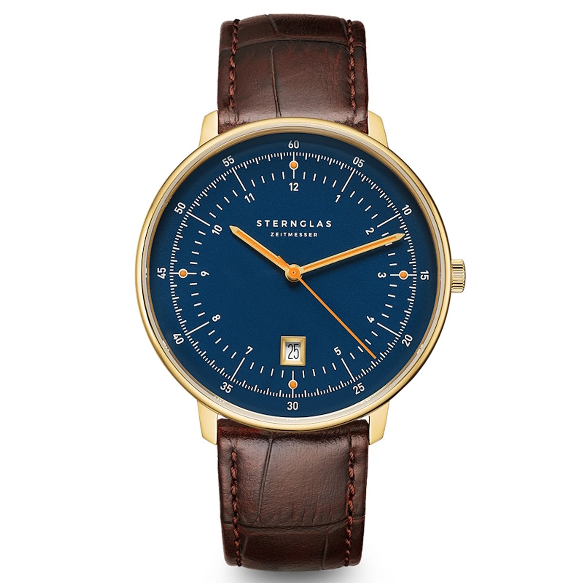 Sternglas Hamburg Dark Blue Gold S01-HH07-HE01