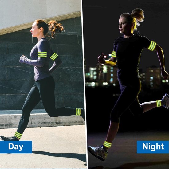 Avana Reflecterend veiligheidsvest, verstelbaar, licht, hoge zichtbaarheid, voor joggen / fietsen / hardlopen / motorrijden, voor volwassenen en adolescenten, geel, Eén Maat