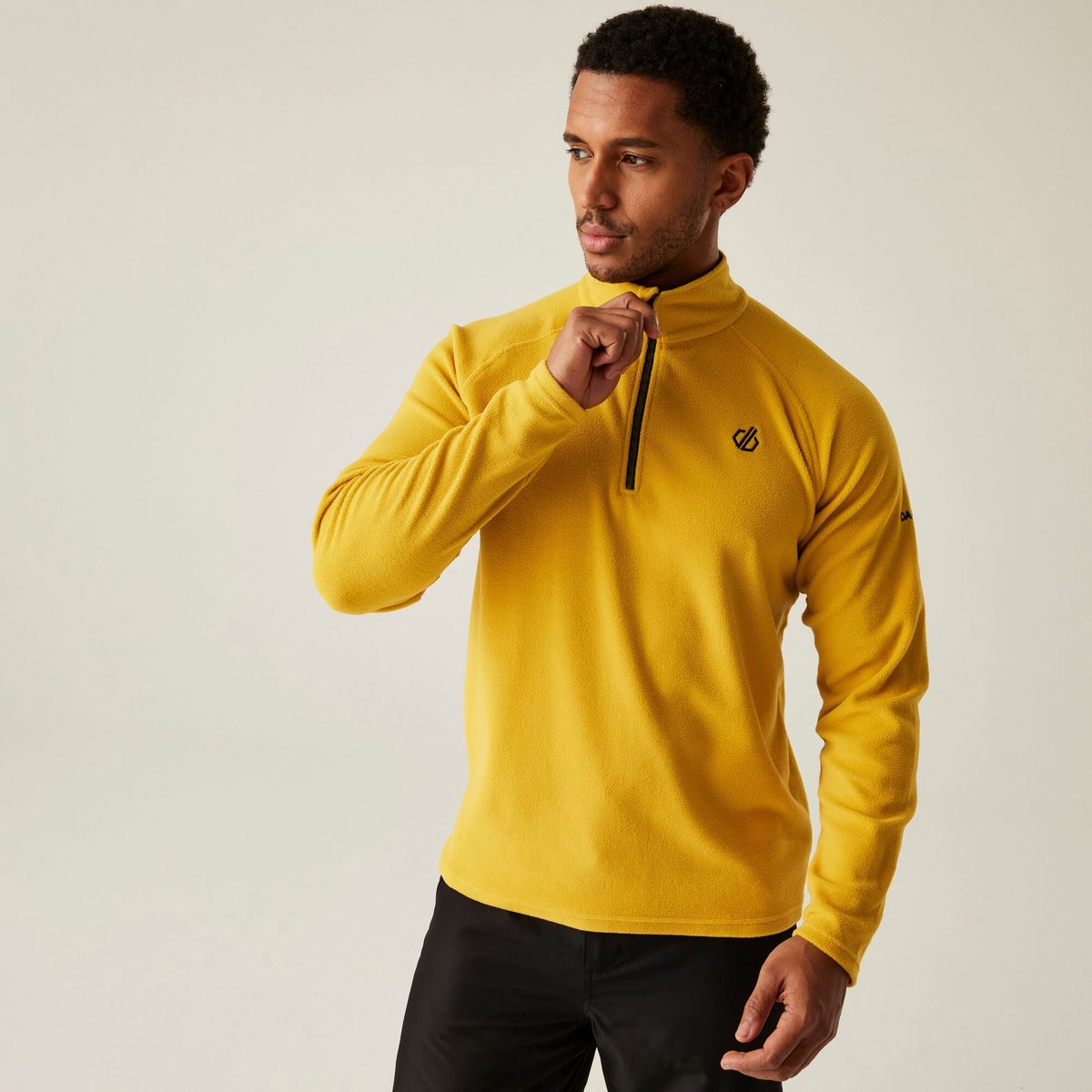 Fleece Hiking Heren Freethink II Geel