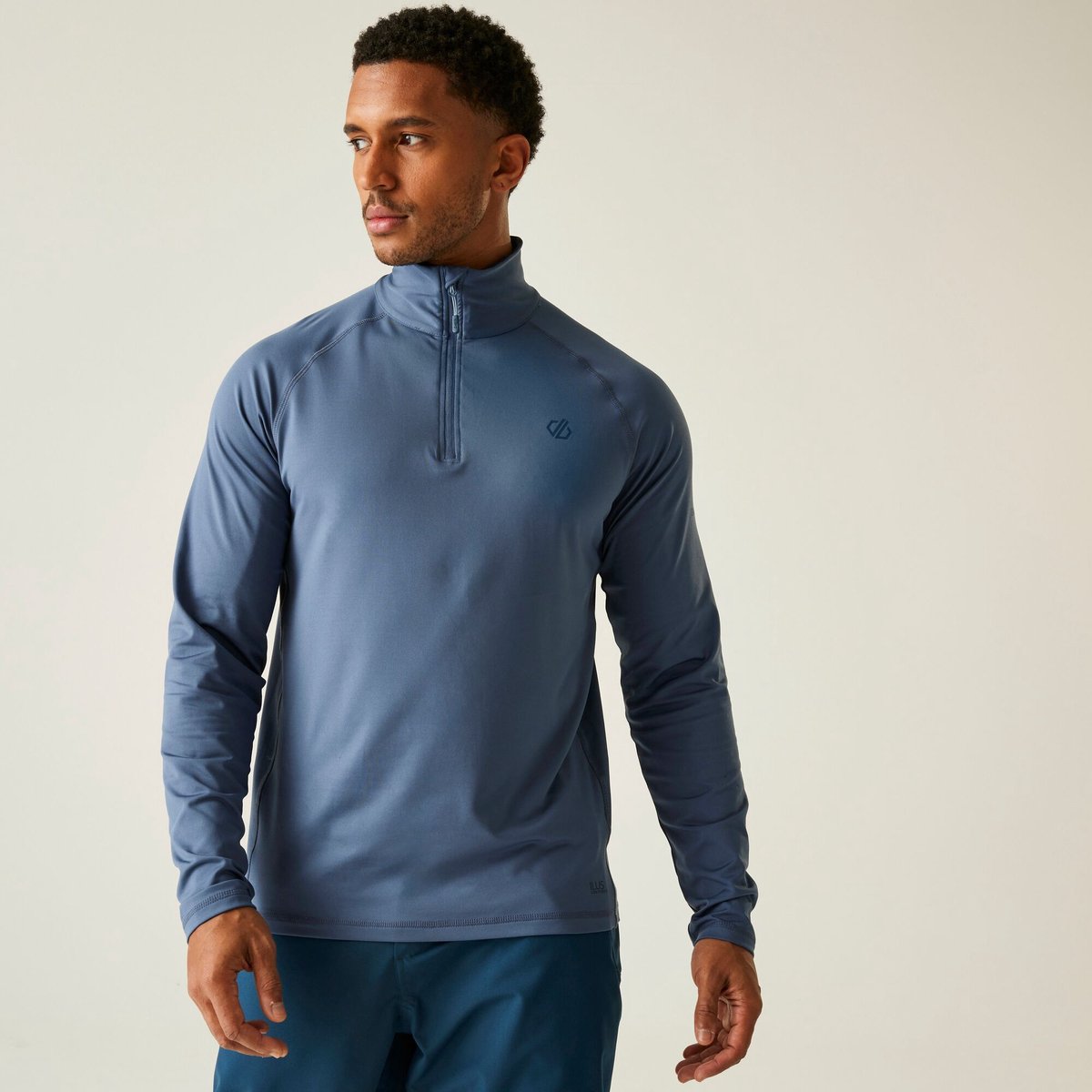 Fleece Heren Fuse Up II Core Stretch Blauw