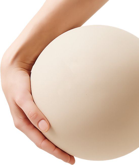 Ballon de Pilates 20 cm – Ballon de Fitness – Ballon de Yoga – Ballon souple – Matériau PVC épais (haute qualité) – Pompe incluse