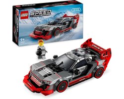 LEGO 76921 Speed Champions Audi S1 e-tron quattro racing car Toy Car Building Kit for Kids, Gift for Boys and Girls from 9 years who like to play Role Games