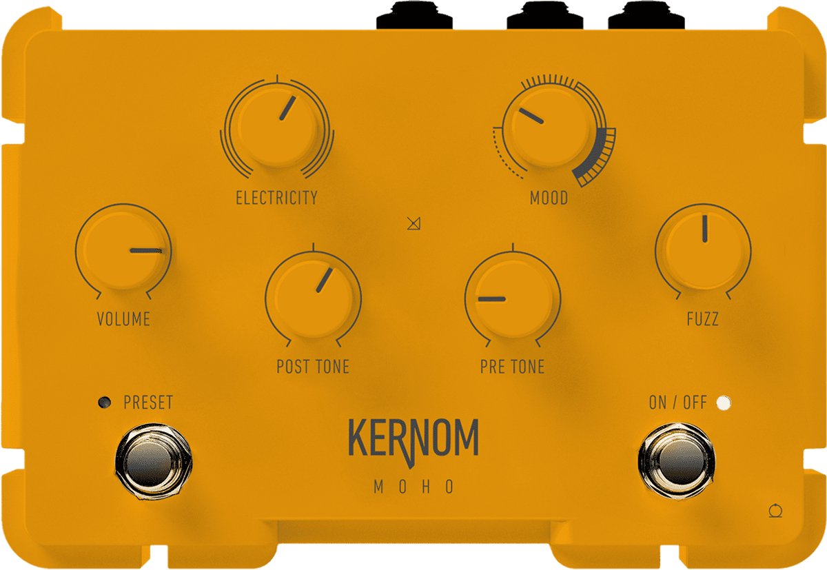 Kernom Moho Fuzz - Fuzz pedaal - Geel