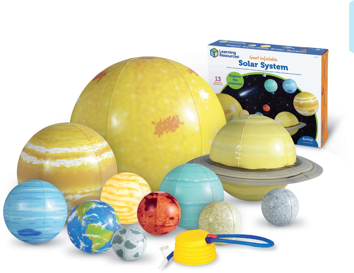 Learning Resources Giant Inflatable Solar System Set - 3+