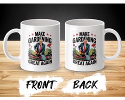 Grappige Donald Trump Tuinieren Mok, Make Gardening Great Again Koffiemok, Humor Tuinieren Cadeau, Politieke Mok