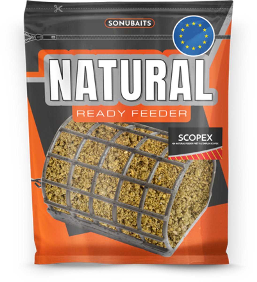 Sonubaits Natural Ready Feeder - Soort : Scopex