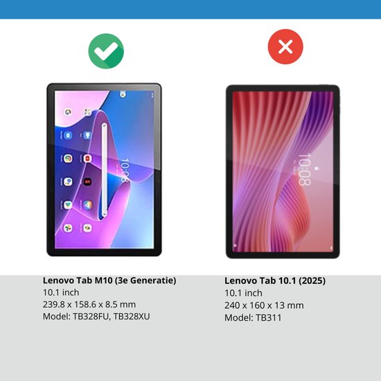 Housse de tablette adaptée pour Lenovo Tab M10 3e génération (TB-328F) Housse à trois volets avec fonction auto/réveil - 10,1 pouces - Graffiti