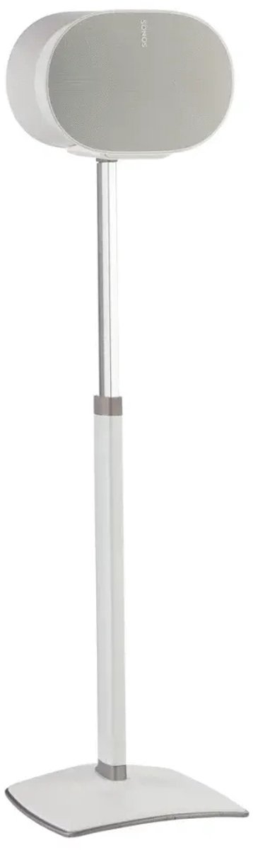 Sanus WSSE3A1-W2 adjustable speaker stand - verstelbaar in hoogte - luidsprekerstandaard - optimale luisterhoogte - kabelbeheer - geschikt voor Sonos ERA 300 - Wit