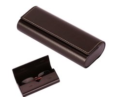 Brillenkoker - Brillendisplaybox - Brillendoos - Stijlvolle brillenkoker - Brillenetui - Brillenhoes - Zachte Case - Krasbestendige - Zachte Schaal - Draagbaar - Bruin - brillendoos dames heren - PU